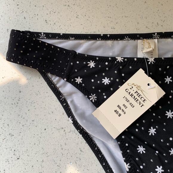 NWT Gottex Synthetic Star Me Bikini Bottom Size 8 - Picture 5 of 13